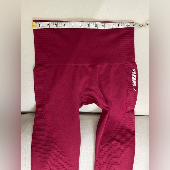 Gymshark Pink Red Leggings Size S - Picture 9 of 13